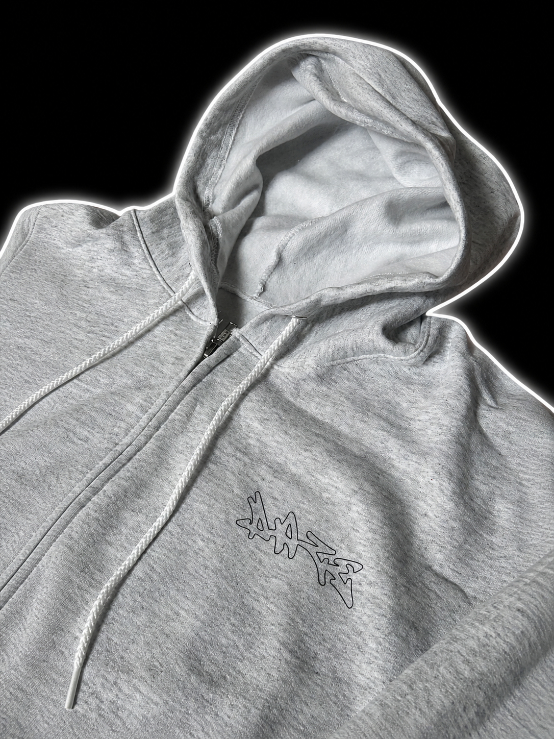 Daze Zip-Up - Grey