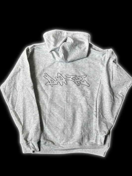 Daze Zip-Up - Grey